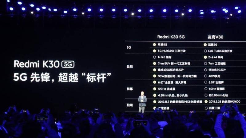 5G手机拼的是什么，红米K30不懂