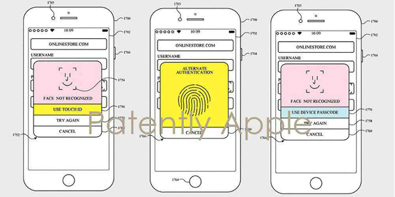 iPhone将来或同时提供人脸和指纹识别功能2