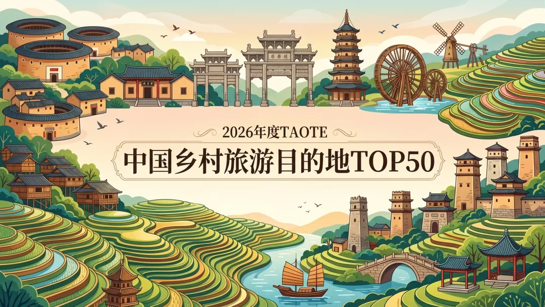 亚洲文旅大赏丨回到乡村，看见最地道的中国烟火——2026年度